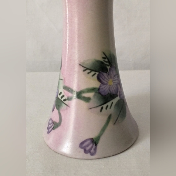 Antique Hand Painted Porcelain Gold Gilded Hat Pin Holder - PRISTINE - Picture 8 of 14